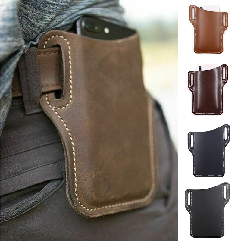 Running Belt Waist - Capa de telefone de couro para