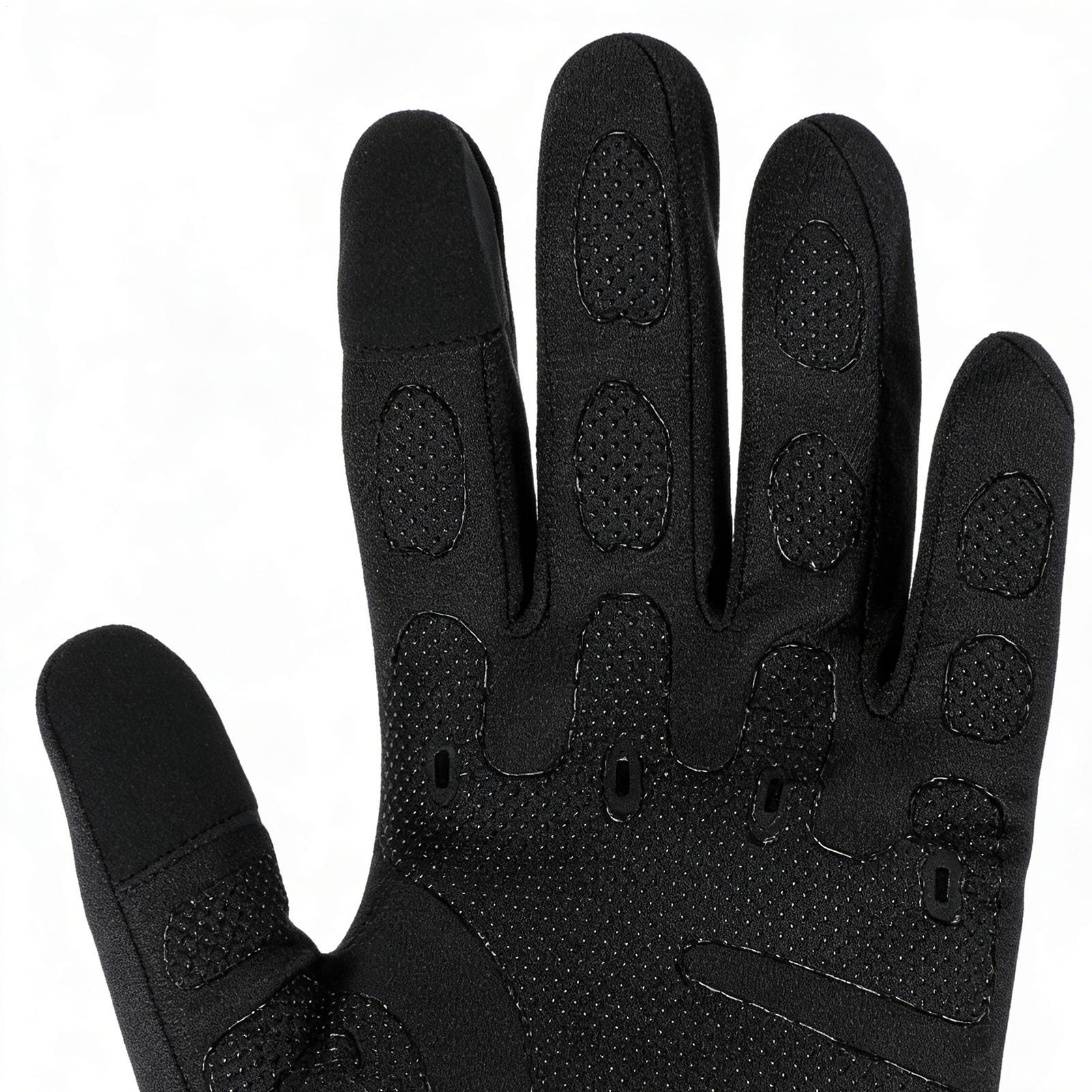 Running Gear In Cold Weather - Luvas de ciclismo quentes dedo cheio