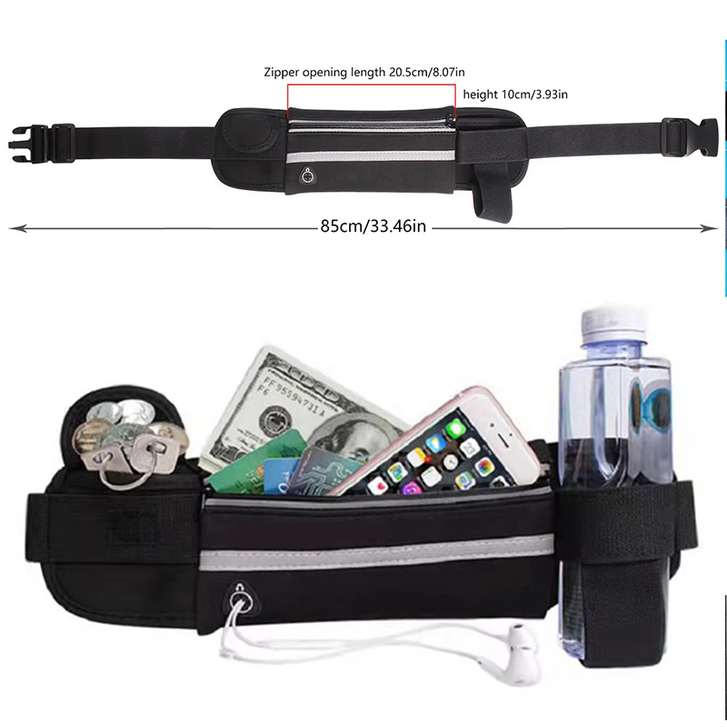 Bolsa de Corrida Feminina, Bol - Running Belt Waist avaliação e preço