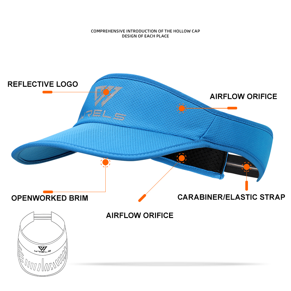 1pc esportes vazio chapéu supe - Running Gear Hat avaliação e preço
