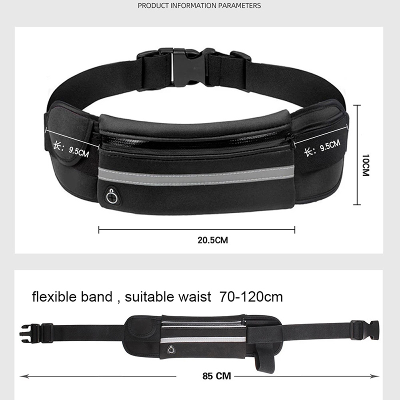 Pochete esportiva feminina, bo - Running Belt Waist avaliação e preço
