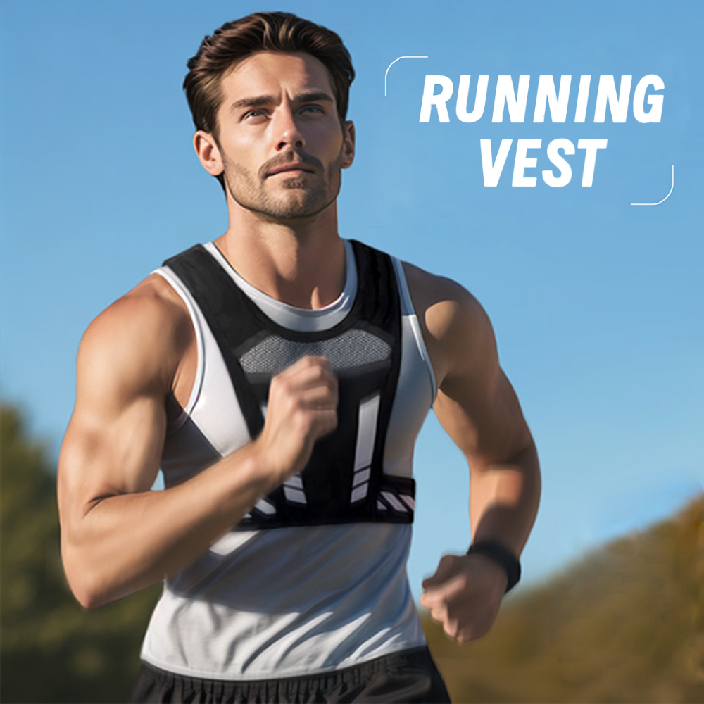 Colete de corrida reflexivo co - Reflective Running Gear Vest avaliação e preço