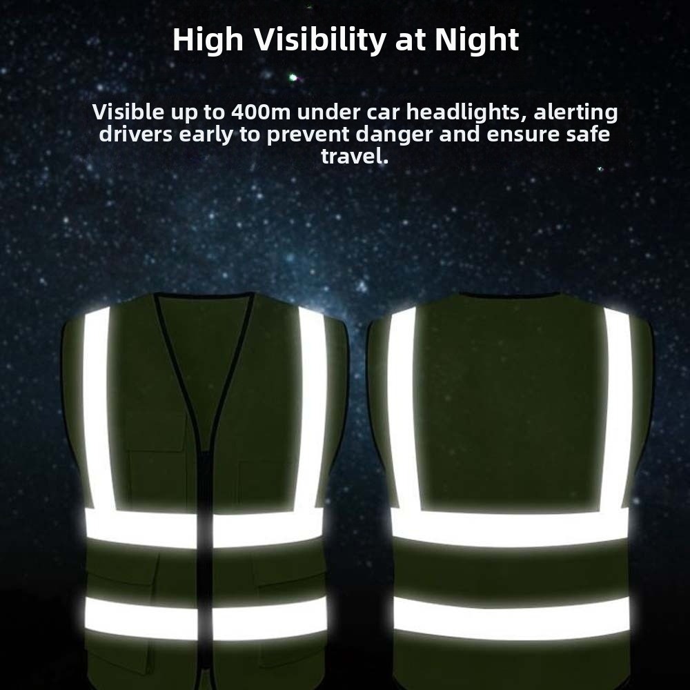 Colete reflexivo de alta visib - Reflective Running Gear Vest avaliação e preço