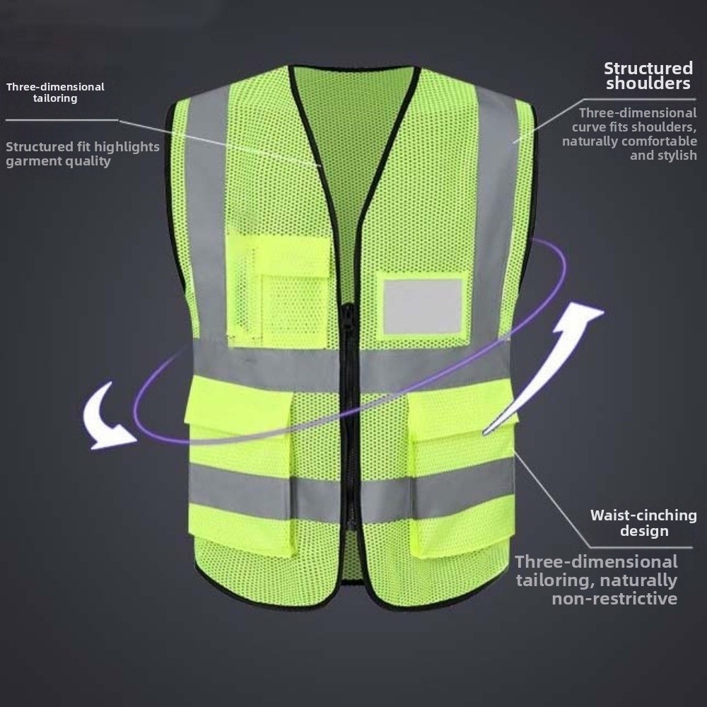 Colete reflexivo de alta visib - Reflective Running Gear Vest avaliação e preço