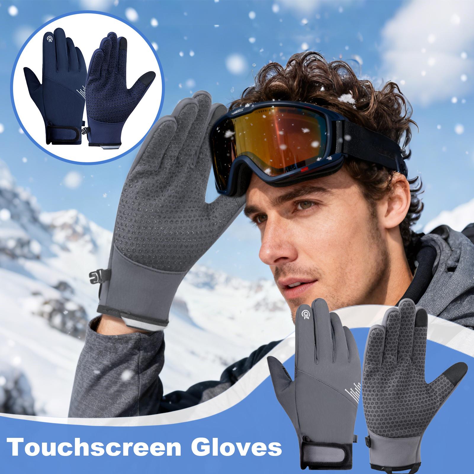 Luvas de inverno masculinas, à - Running Gear In Cold Weather avaliação e preço