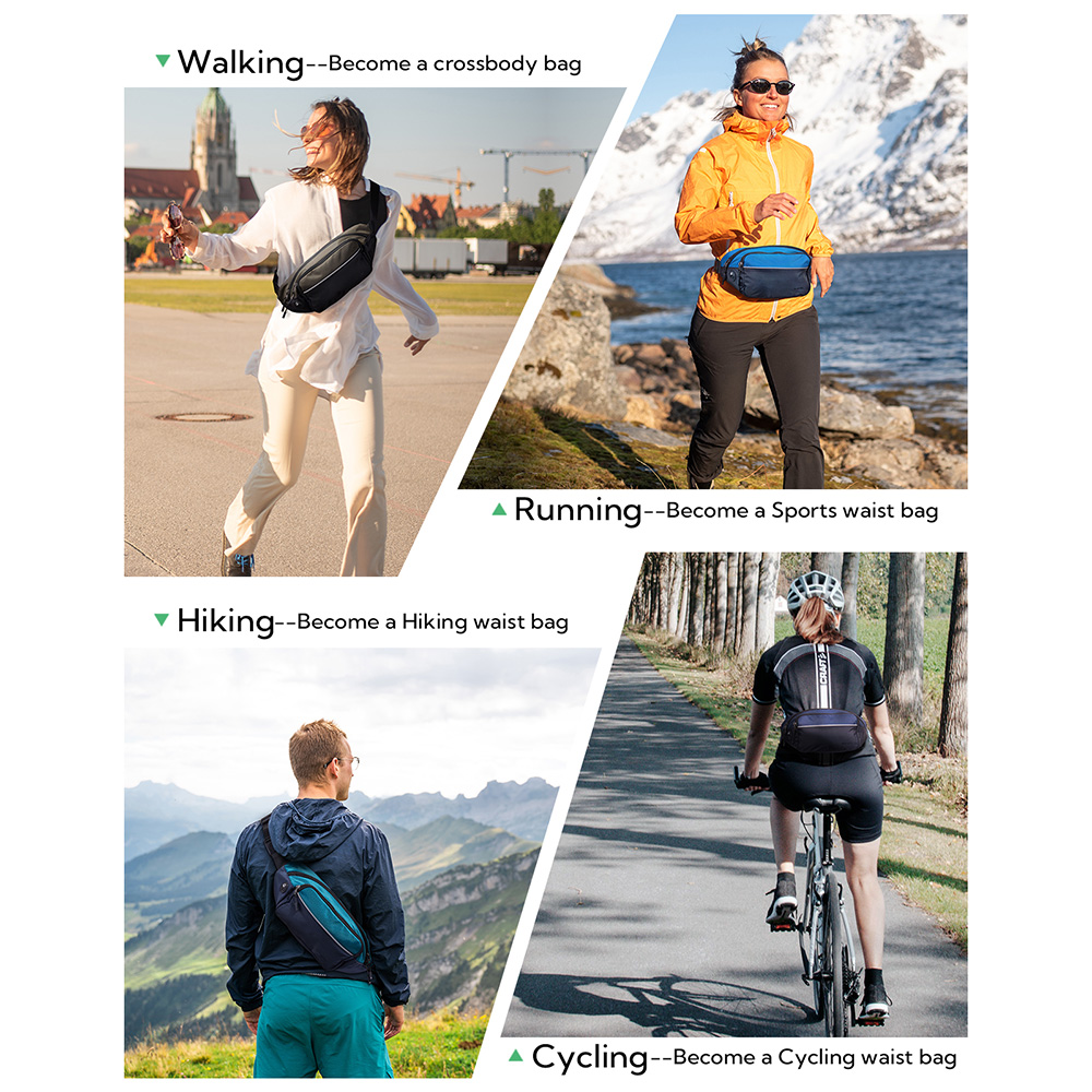 Waterfly fanny pacote saco de  - Running Belt Waist avaliação e preço
