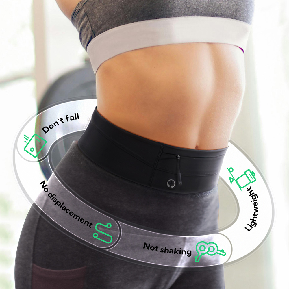 Waterfly cinto de corrida fann - Running Belt Waist avaliação e preço