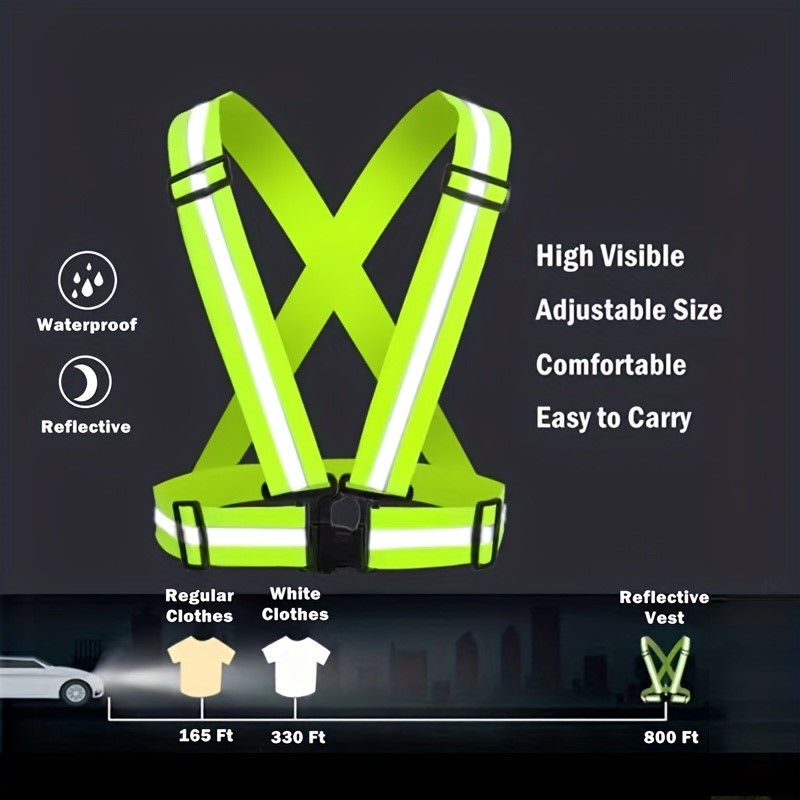 Colete de Segurança Refletivo  - Reflective Running Gear Vest avaliação e preço